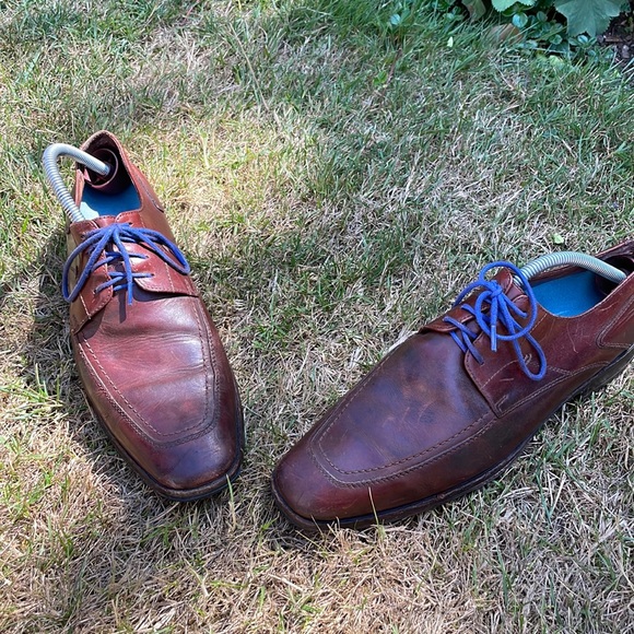 Men’s brown Dress Shoes Size 8 - Picture 1 of 6
